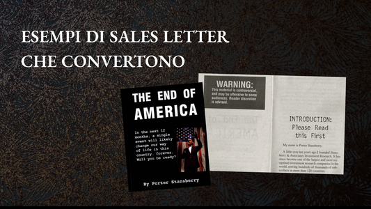 Esempi di sales letter che convertono: video spiegazioni in italiano!