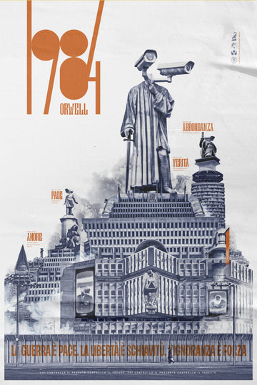 1984, poster 50x70 di M.Bod